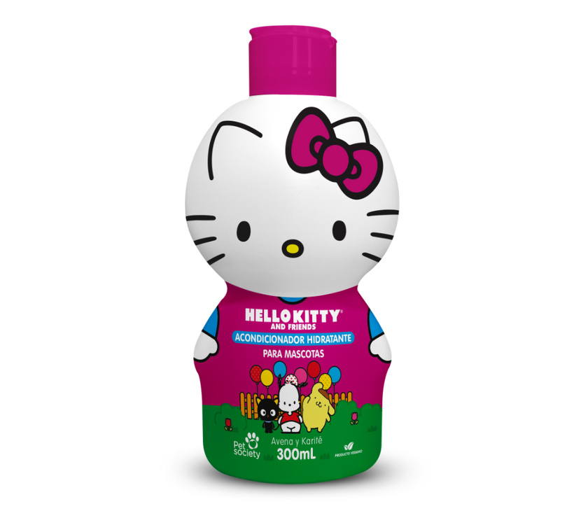 Acondicionador para mascotas Hello Kitty Hidratante 300 ml