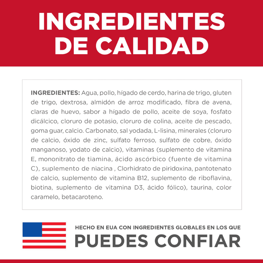 Hill's Sciende Diet Kitten alimento húmedo en pouch para gatito sabor pollo 79g