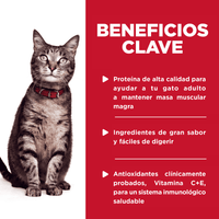 Hill's Science Diet alimento húmedo en pouch para gato adulto sabor pescado 79g