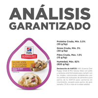 Hill's Science Diet Adulto alimento húmedo perro adulto raza pequeña pollo 99g