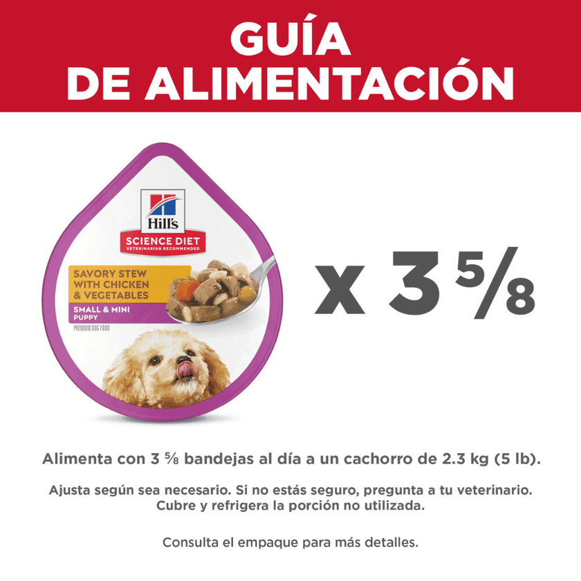 Hill's Science Diet Adulto alimento húmedo perro adulto raza pequeña pollo 99g