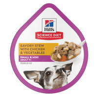 Hill's Science Diet Adult 7+ alimento húmedo para perro senior raza pequeña pollo 99g