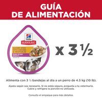 Hill's Science Diet Adult 7+ alimento húmedo para perro senior raza pequeña pollo 99g