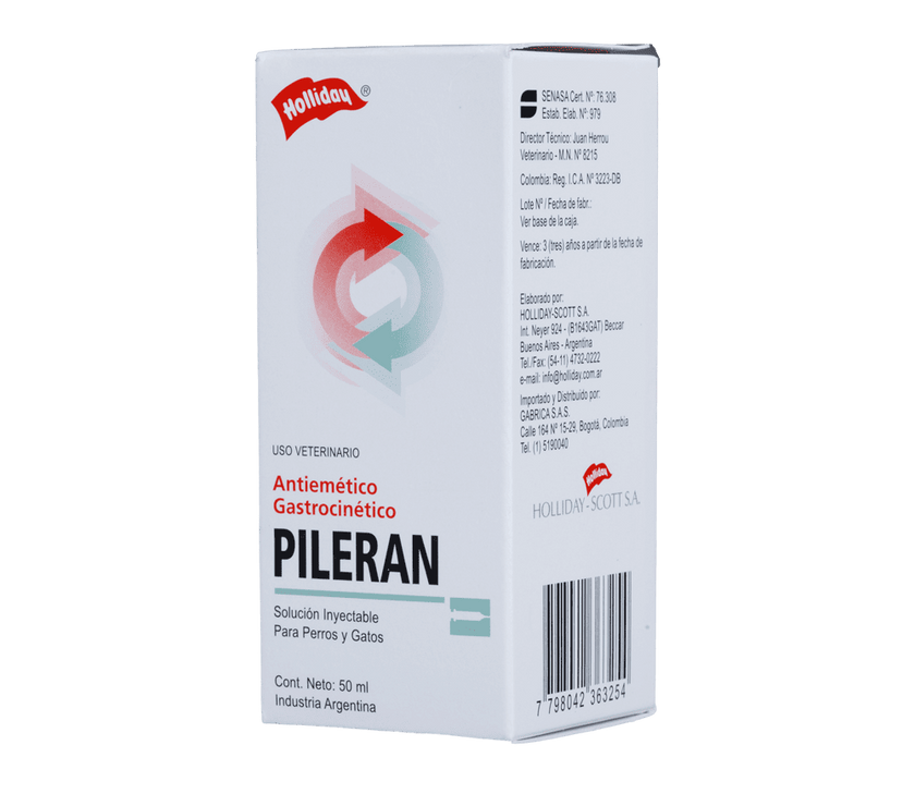 Pileran Antiémetico Perros y Gatos 20ml
