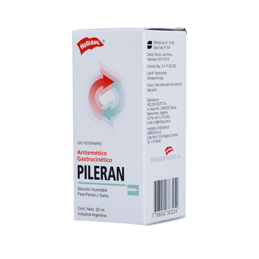 Pileran Antiémetico Perros y Gatos 20ml
