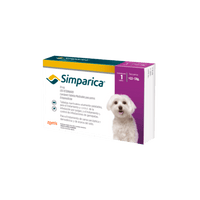 Antiparásitario Externo Para Perro  Simparica Caja 1 Tableta