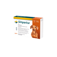 Antiparásitario Externo Para Perro  Simparica Caja 1 Tableta