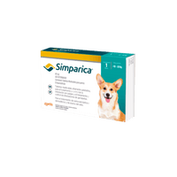 Antiparásitario Externo Para Perro  Simparica Caja 1 Tableta