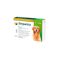 Antiparásitario Externo Para Perro  Simparica Caja 1 Tableta