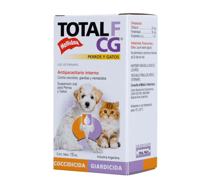 Desparasitante Interno Total F CG Perro y Gato 15ml