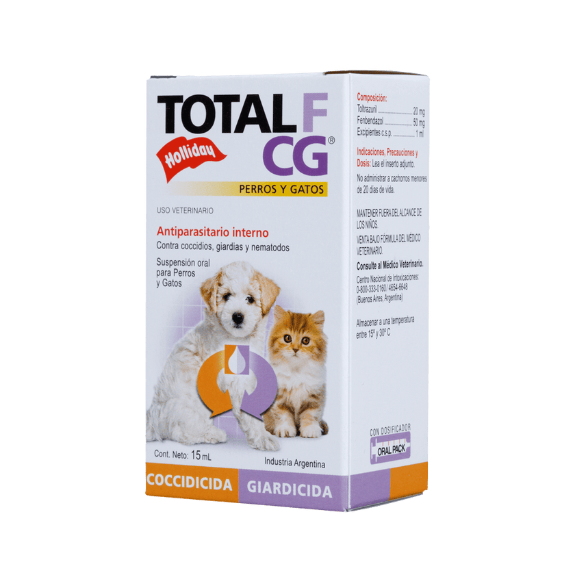Desparasitante Interno Total F CG Perro y Gato 15ml