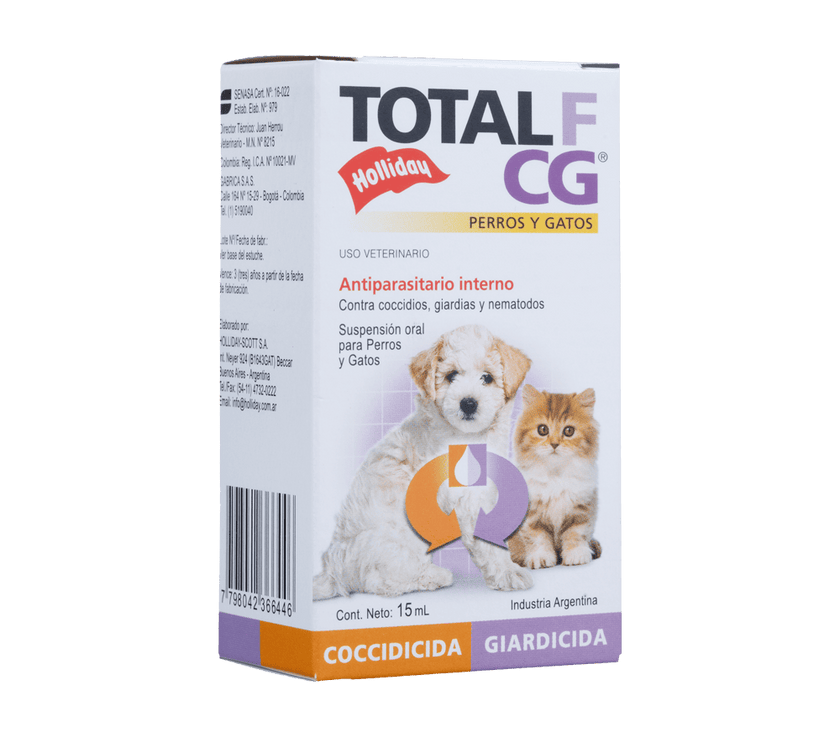 Desparasitante Interno Total F CG Perro y Gato 15ml