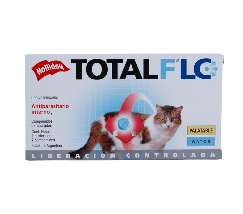 Desparasitante Interno Total FLC Gatos 2 Tabletas