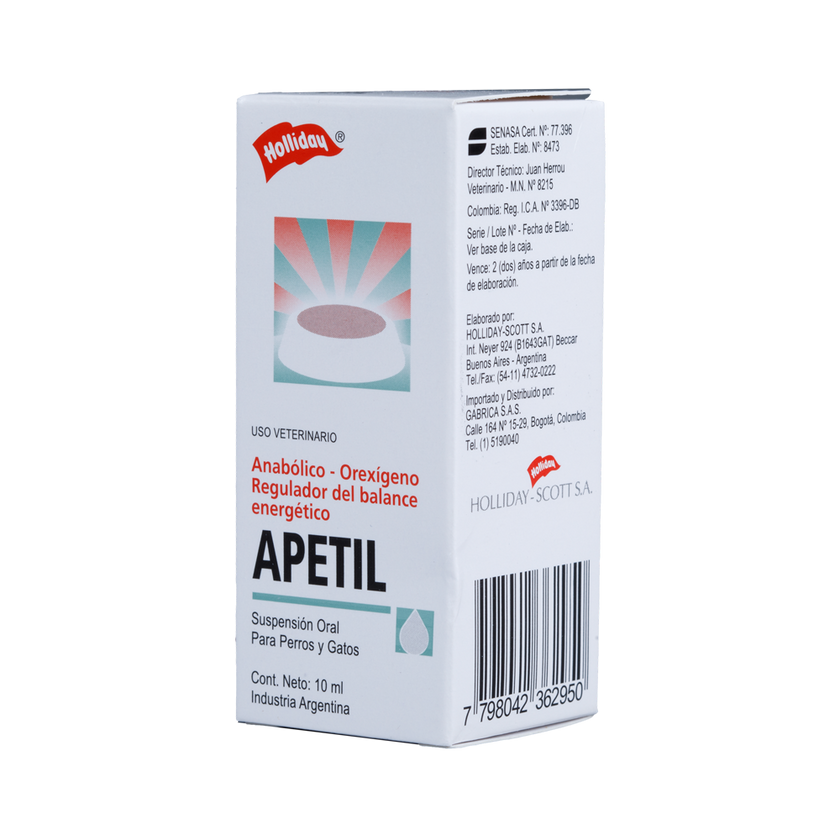 Apetil estimulante del apetito para perros y gatos 10 ml