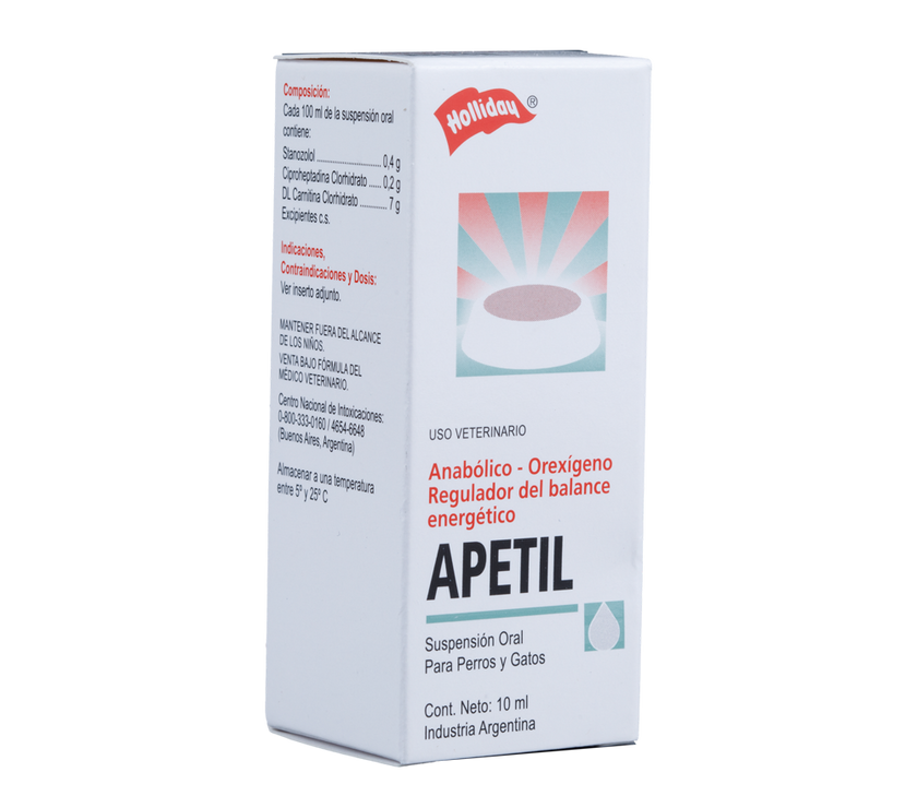 Apetil estimulante del apetito para perros y gatos 10 ml