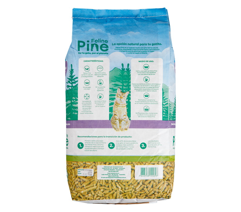 Arena Para Gato Feline Pine
