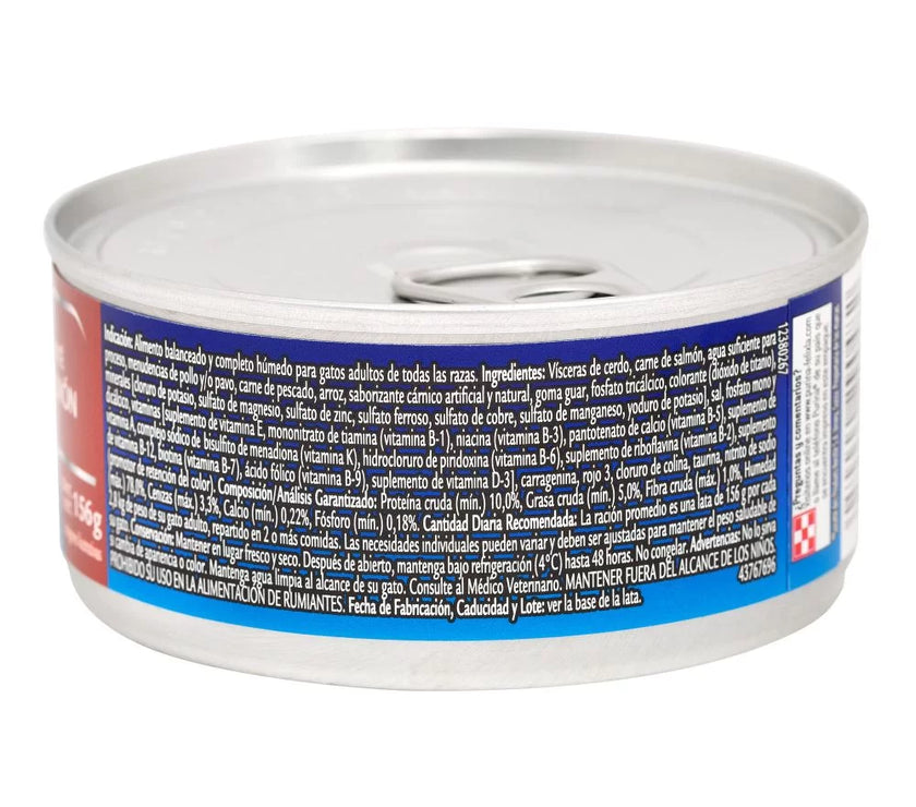 Alimento Húmedo Para Gatos Purina Felix Pate Salmon x 156 Gr