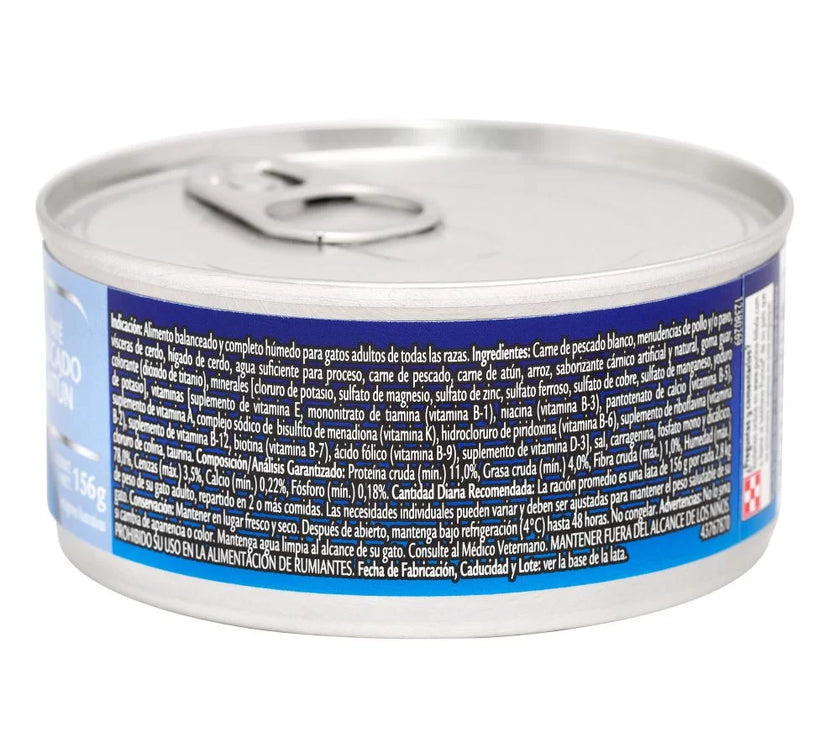 Alimento Húmedo Para Gatos Purina Felix Pate Pescado Y Atún En Salsa x 156 Gr