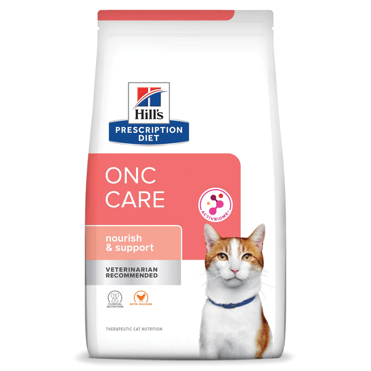 Hill's Prescription Diet Onc Care Concentrado para gato apoyo y recuperación cancer 7 Lb (3,2Kg)