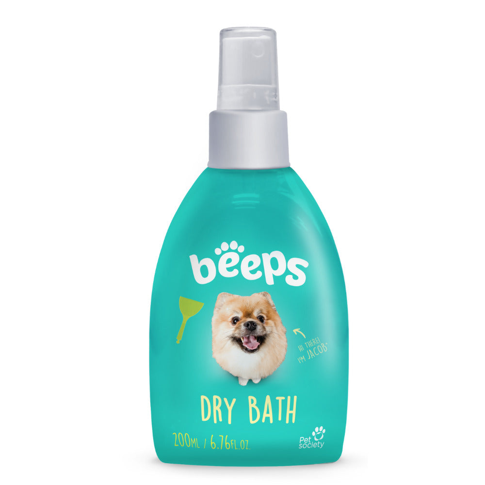 Baño seco para mascotas Beeps 200 Ml