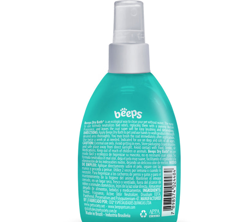 Baño seco para mascotas Beeps 200 Ml