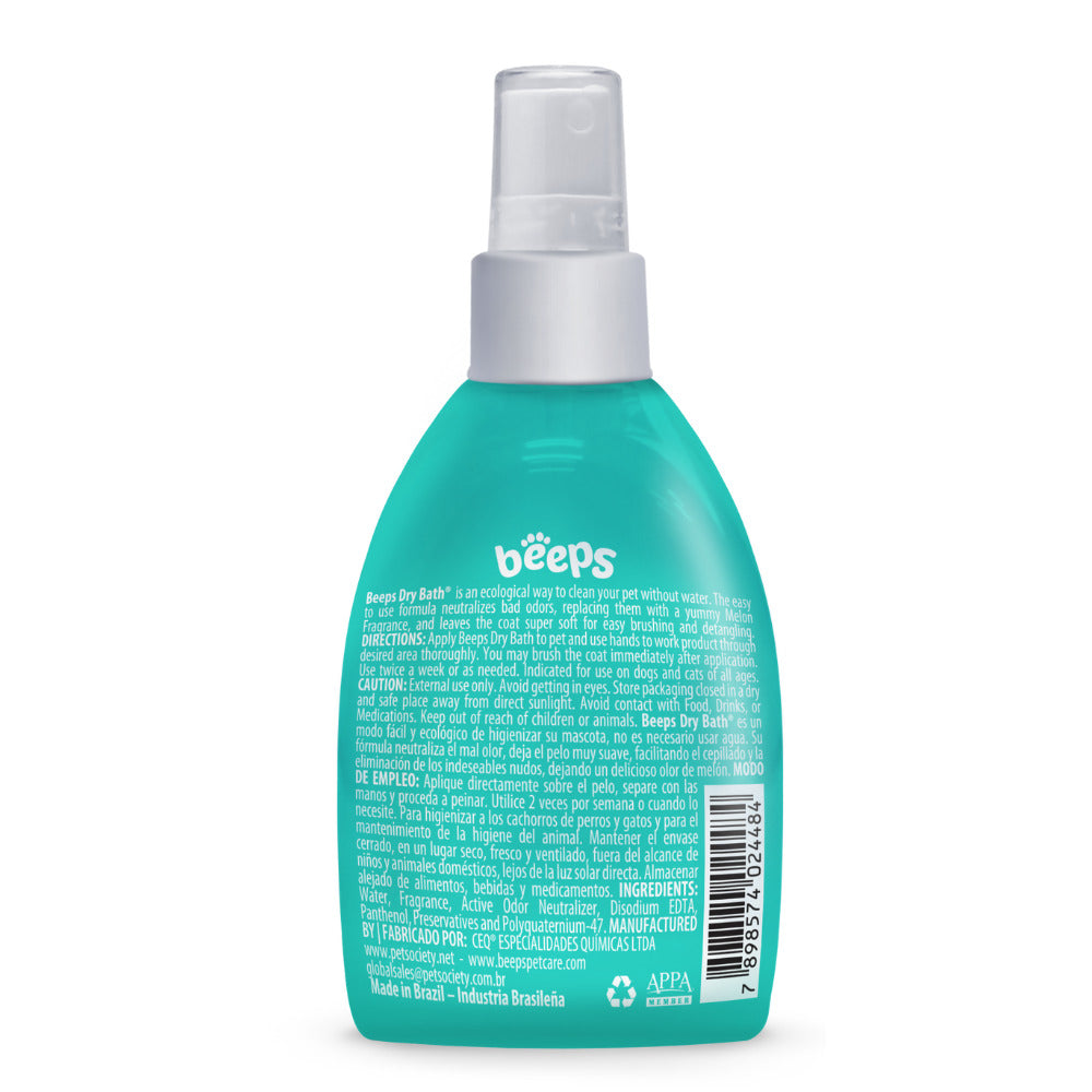 Baño seco para mascotas Beeps 200 Ml