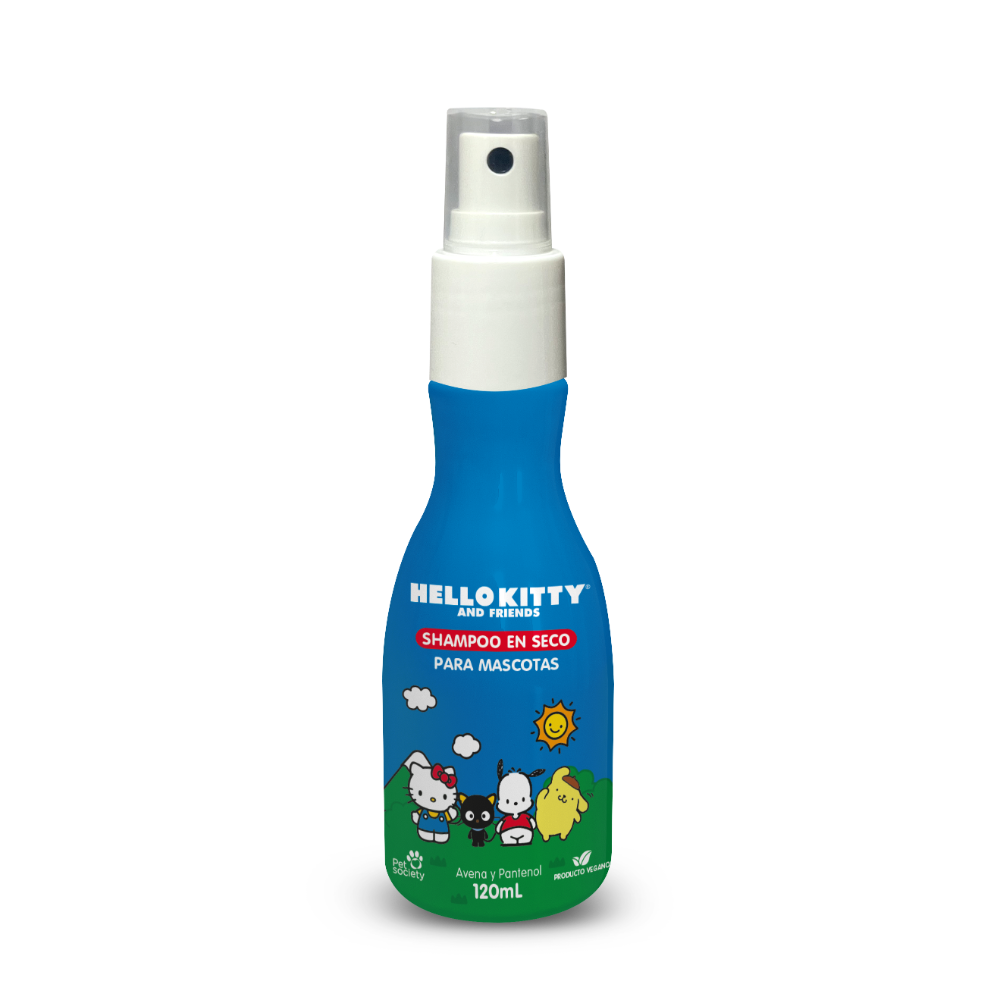 Baño seco para mascotas Hello Kitty 120 ml