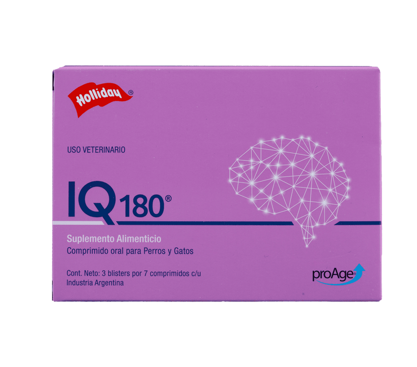 Biomodulador IQ 180 para Perros y Gatos 21 comprimidos