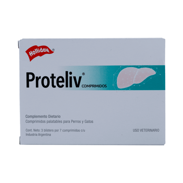 Hepatoprotector para Perros Proteliv 21 comprimidos