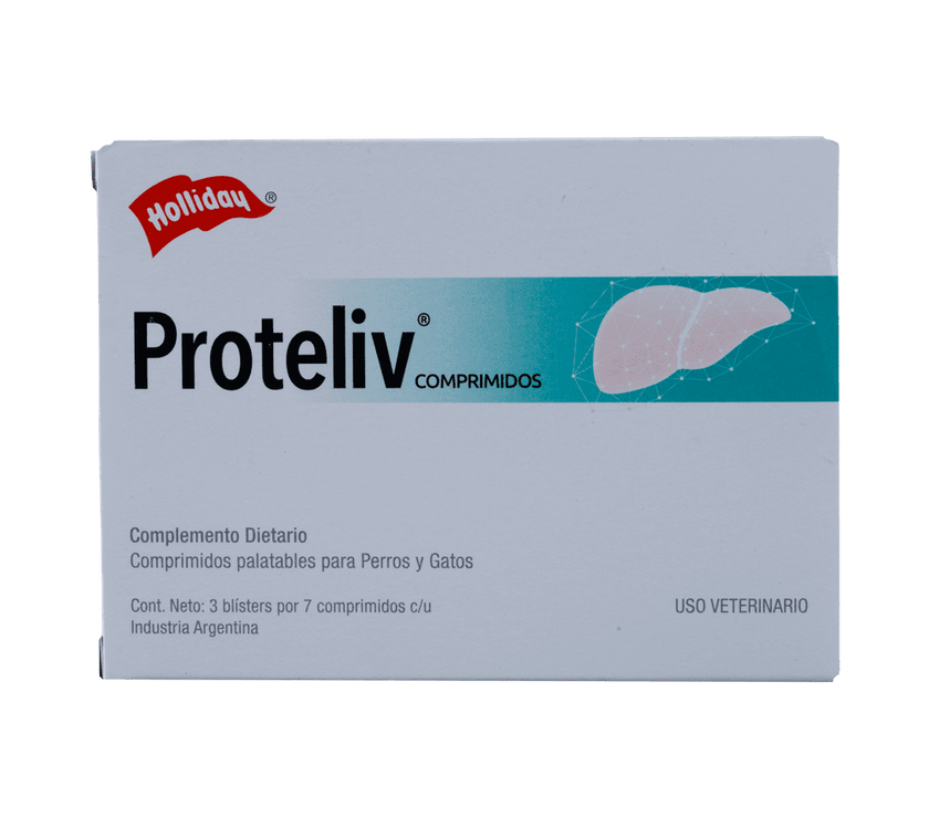 Hepatoprotector para Perros Proteliv 21 comprimidos