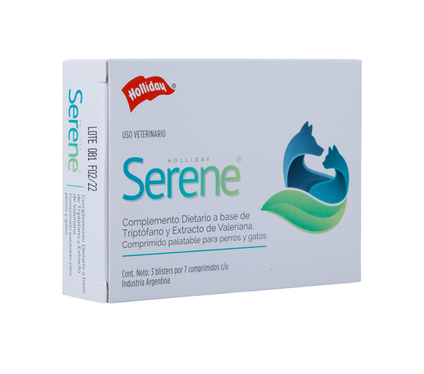 Biomodulador Serene para Perros y Gatos  21 comprimidos