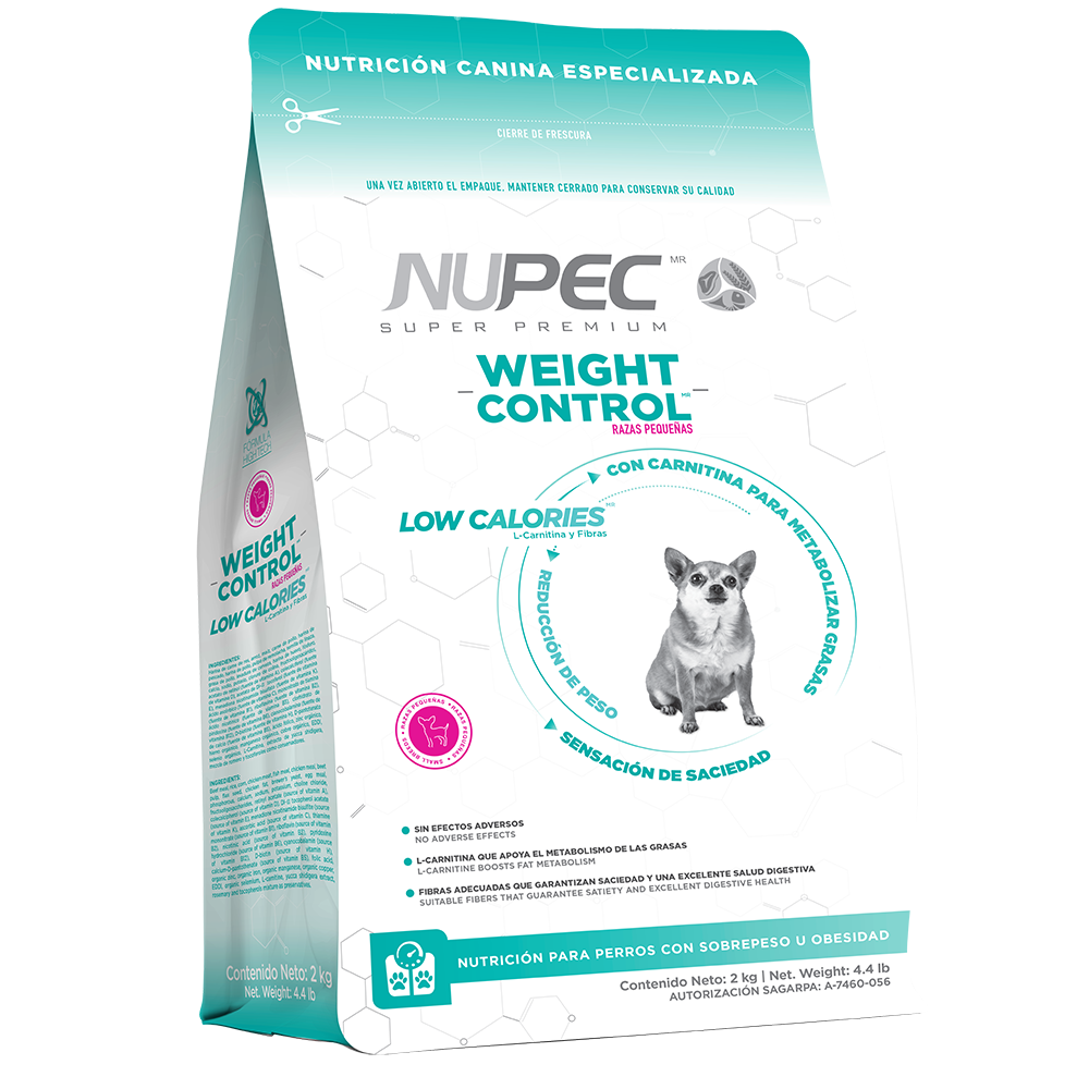 Nupec Weight Control Razas Pequeñas  2KG