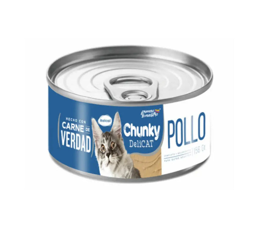 Chunky Delicat Pollo Lata x 156 GR