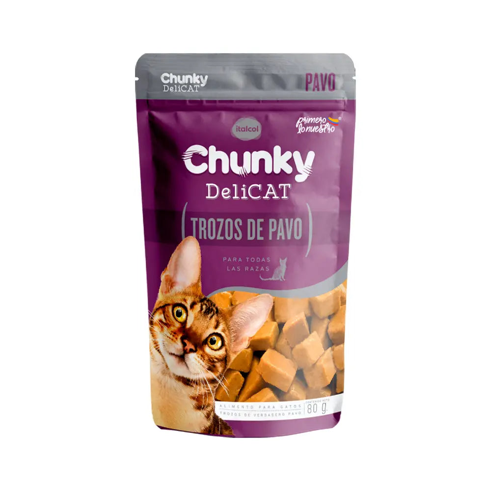 Chunky Delicat Trozos De Pavo Pouch 80 Gr