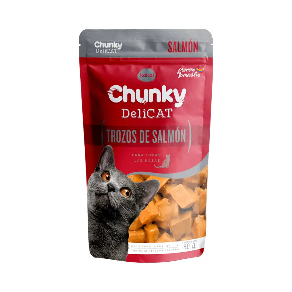 Chunky Delicat Trozos De Salmon Pouch X 80 GR
