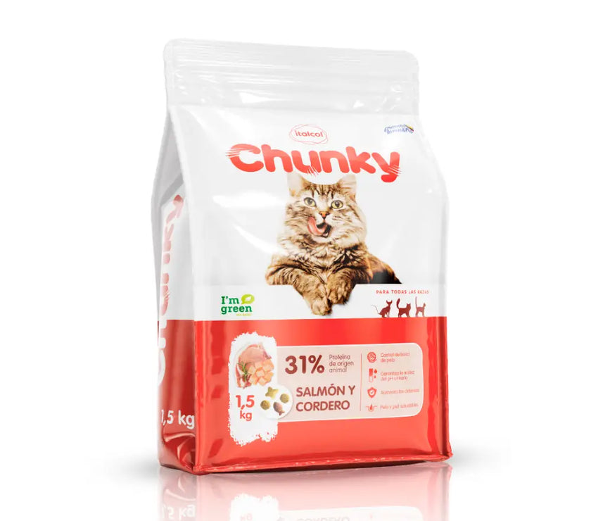 Chunky Gatos Salmon Y Cordero