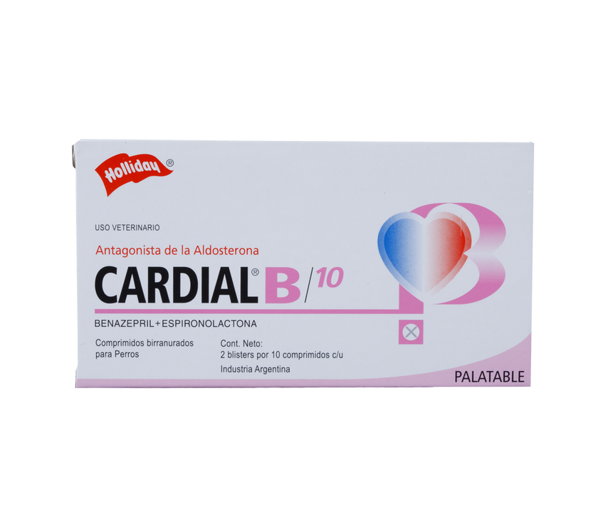 Cardial B para perro x 20 tabletas