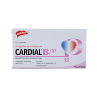 Cardial B para perro x 20 tabletas