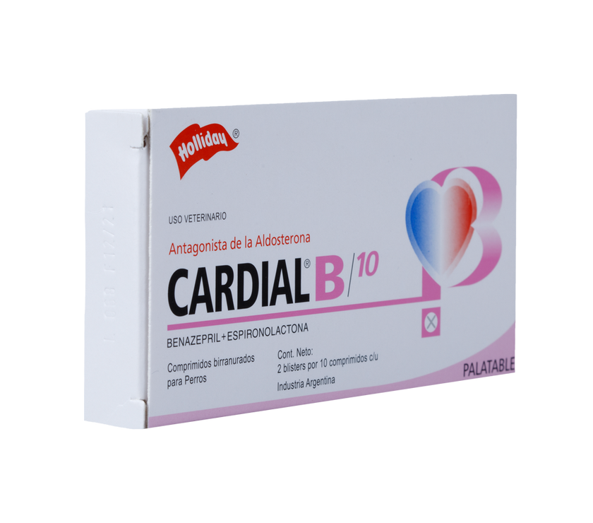 Cardial B para perro x 20 tabletas