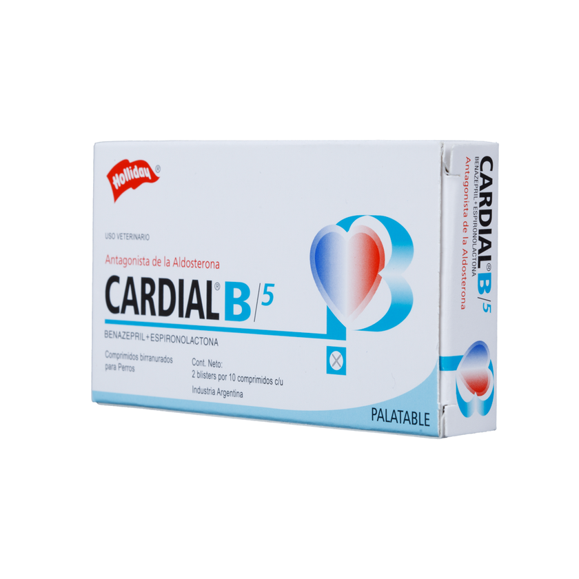 Cardial B para perro x 20 tabletas