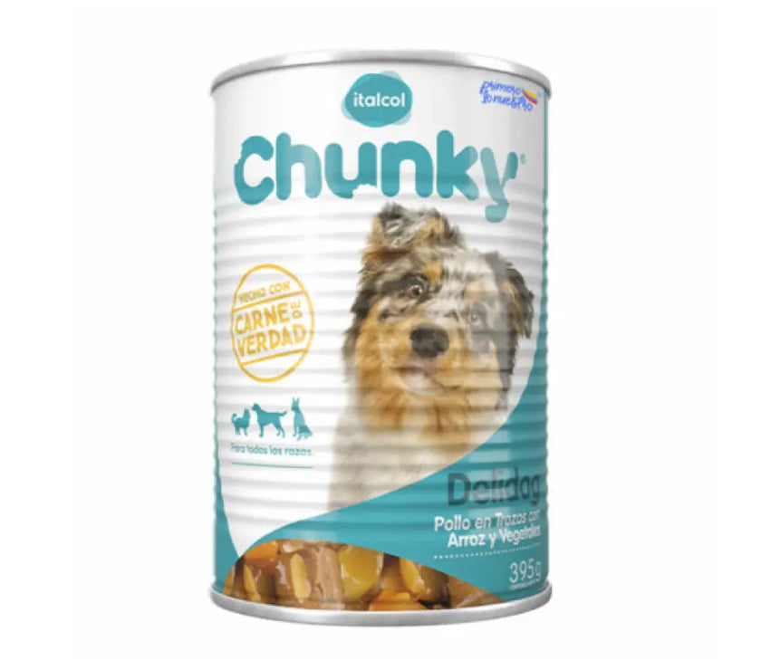 Chunky Delidog Trozos Lata X395 GR
