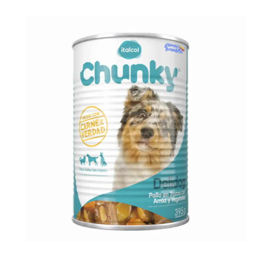 Chunky Delidog Trozos Lata X395 GR