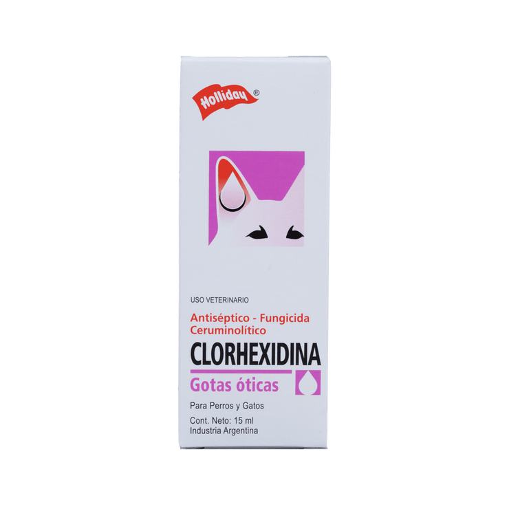 Clorhexidina Gotas Óticas Perros y Gatos 15ml