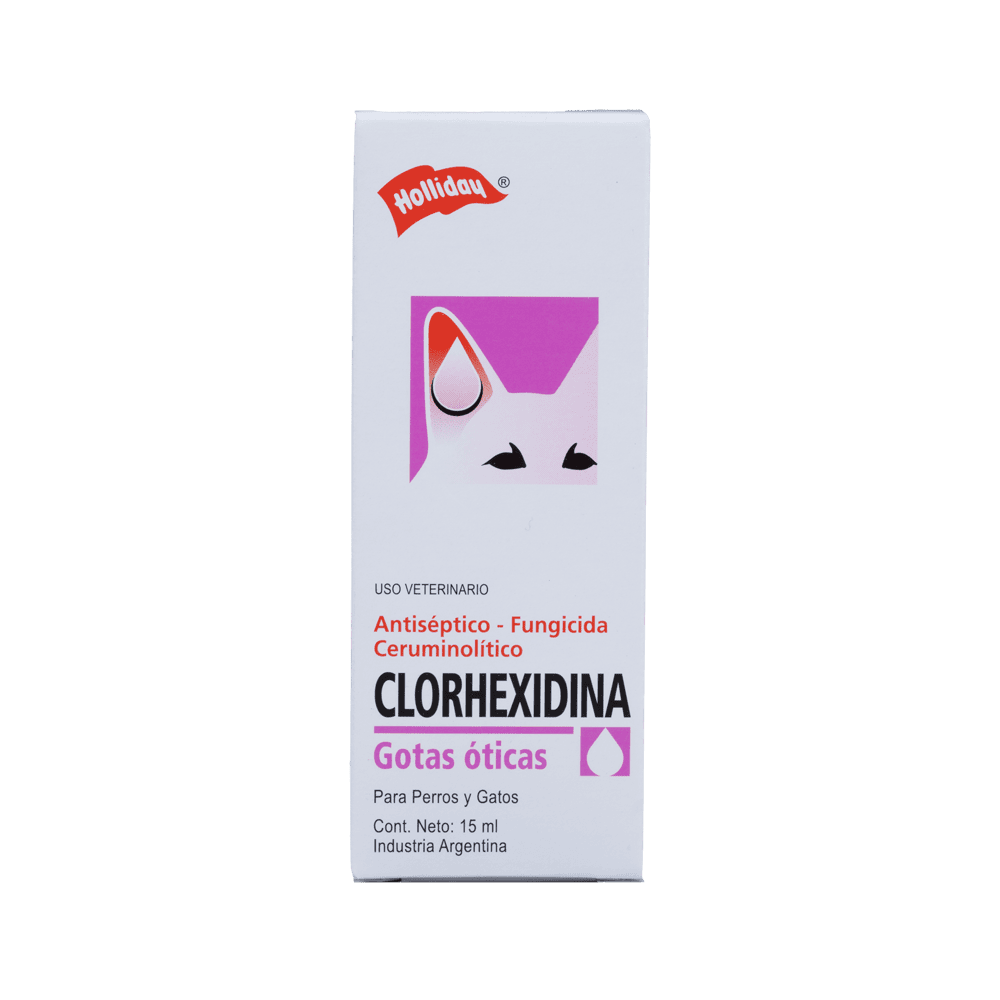 Clorhexidina Gotas Óticas Perros y Gatos 15ml