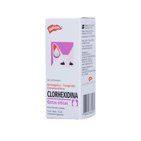 Clorhexidina Gotas Óticas Perros y Gatos 15ml