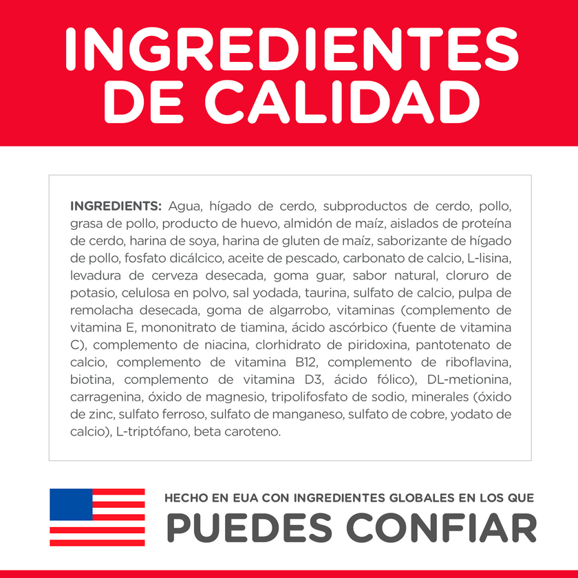 Hill's Science Diet Kitten alimento húmedo en para gatitos Liver y Chicken 5,5 Oz (156g)