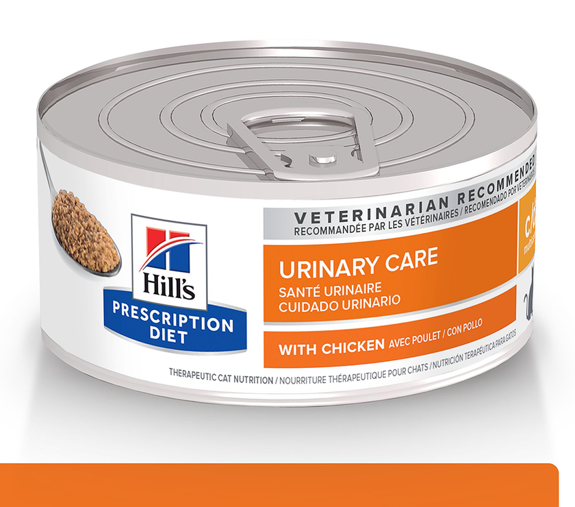 Hill's Prescription Diet c/d Multicare Comida Húmeda para Gato Cuidado Urinario 5,5 Oz (156g)
