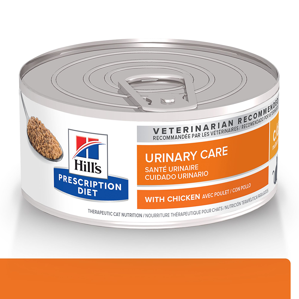 Hill's Prescription Diet c/d Multicare Comida Húmeda para Gato Cuidado Urinario 5,5 Oz (156g)