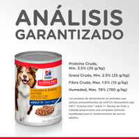 Hill's Science Diet Adult 7+ alimento húmedo para perro senior 13 Oz (369g)