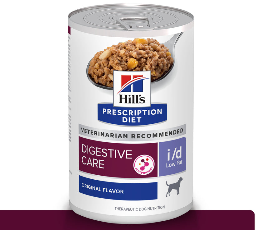 Hill's Prescription diet i/d Alimento húmedo bajo en grasas para perro Cuidado Digestivo 13 Oz (369g)